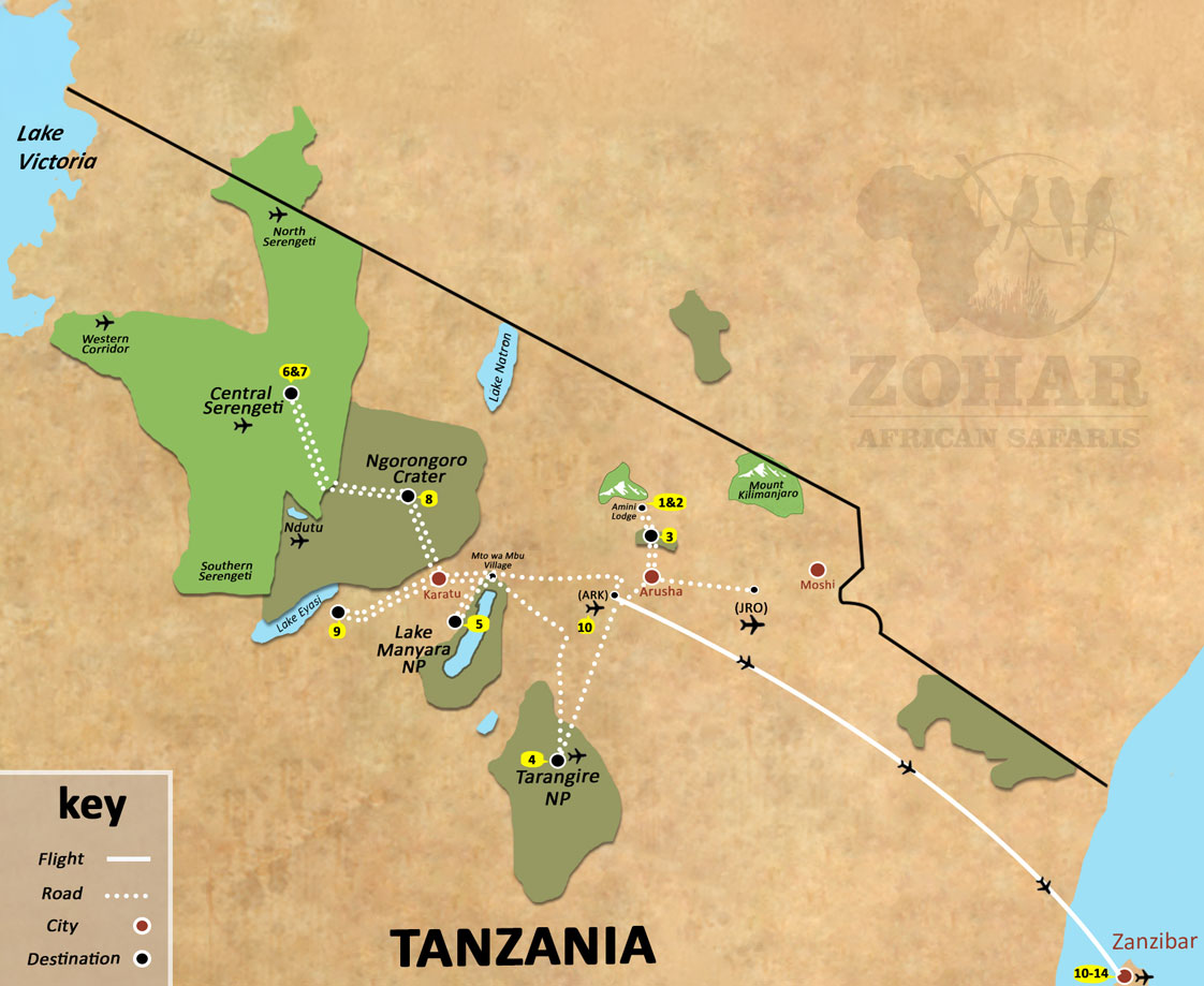 Wildlife-Culture-Zanzibar-map