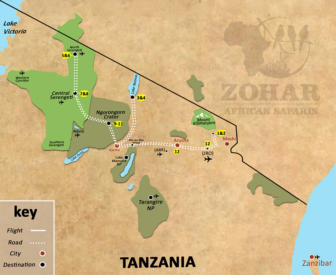 Off the Beaten Track Safari: 12 Day Tanzania Adventure Tour