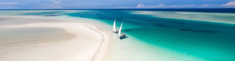 A beach in Pemba Island