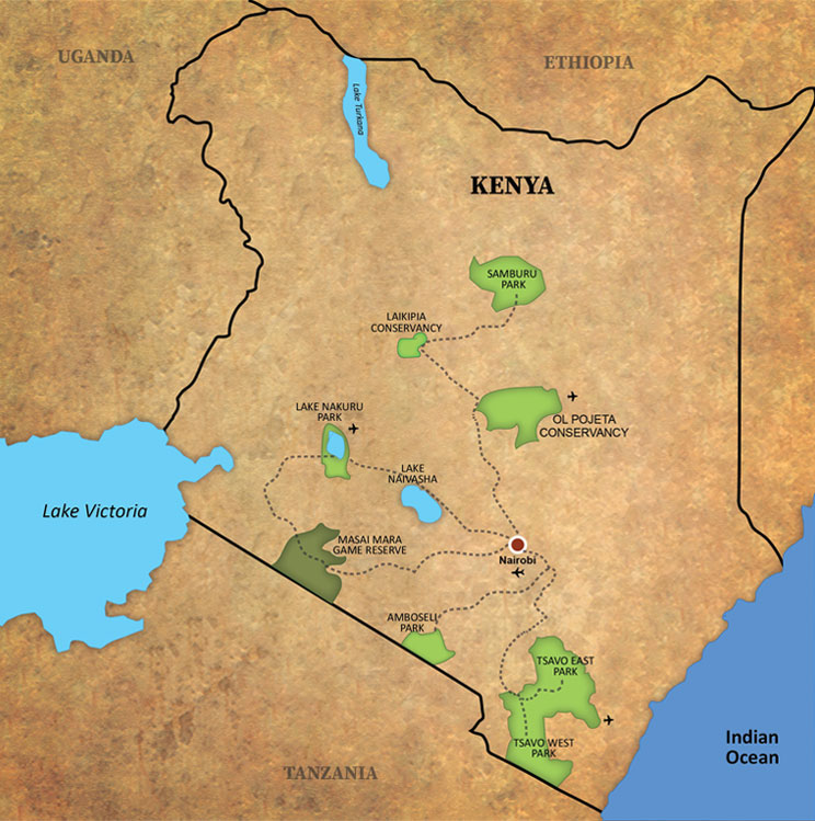 kenya-map